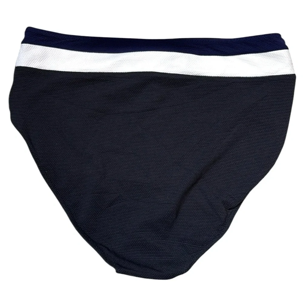 Tommy Bahama Island Cays Colorblock Reversible Hi Waist Bikini Bottom
